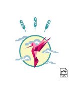 Hummingbird - Vector graphics
